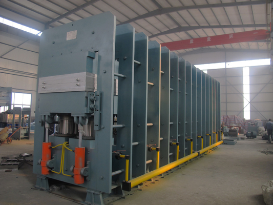 kupować 1200T Gumowa automatyczna maszyna wulkanizacyjna Sterowanie PLC Gumowa maszyna matowa online manufacture