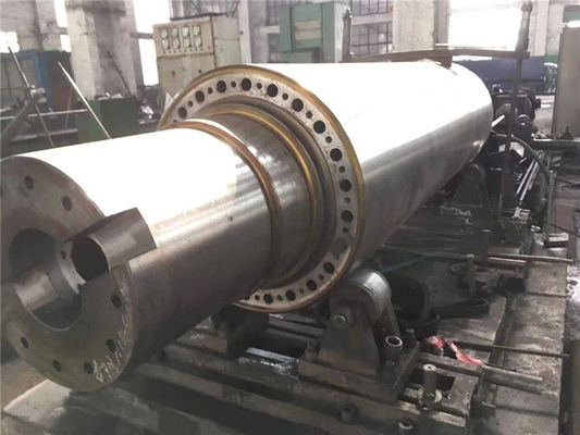 Dobra cena Wał maszyny z żeliwa sferoidalnego, stali szybkotnącej i gumy z precyzyjną obróbką, kuty wałek stalowy w Internecie