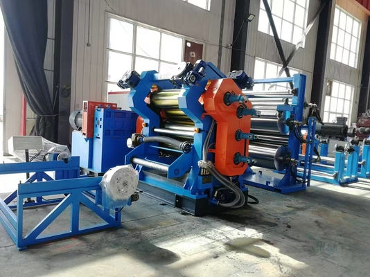 kupować Maszyna do kalandru z gumy elektrycznej 4 rolki Prężnica rolka 200 mm-400 mm online manufacture