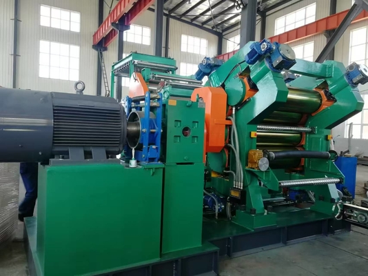 kupować Zaawansowana Elektryczna Kontrolka PLC 4 Roll Calender Machine For Motorcycle Tire Tread Rolling online manufacture