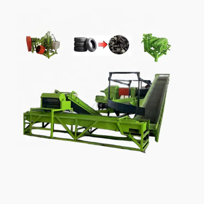 kupować Niskokosztowy system sterowania PLC do recyklingu opon Wydajność 500-2500 kg/h online manufacture