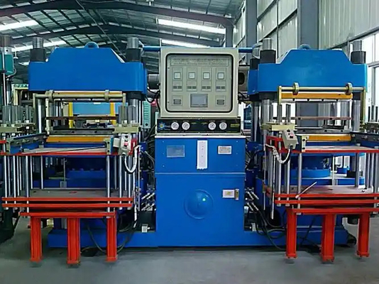 kupować 2RT/4RT Jednorazowa i podwójna stacja Elektryczne ogrzewanie Gumowe Vulkanizacyjne Maszyna formowania Gumowe 0-25MPa zakres ciśnienia online manufacture