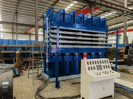 kupować PLC 4 warstwy Hydraulic Vulcanizing Press dla prefabrykowanych samochodów ciężarowych online manufacture