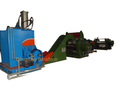kupować Certyfikowany przez CE 75-litrowy gumowy kneader napędzany przez podwójny wirnik żebrowy i 110kw silnik online manufacture