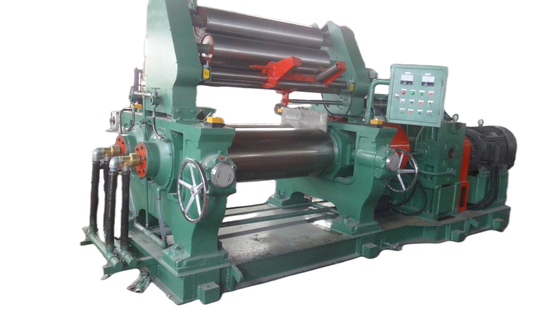 kupować System sterowania PLC 16 Inch Rubber Mixing Mill For Compound Rubber Mixing Line online manufacture