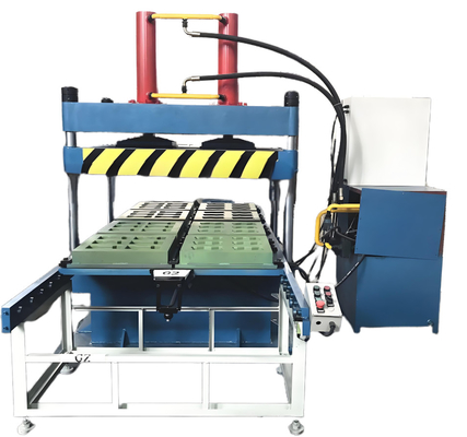 kupować 1200×1200 Maszyna do walkanizacji gumowej do produkcji gumowych płytek podłogowych online manufacture