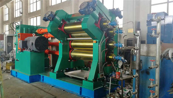 Dobra cena Zaawansowana technologia Kalandra gumowa Trzy kalandry czterorolkowe o długości roboczej 1500 mm w Internecie