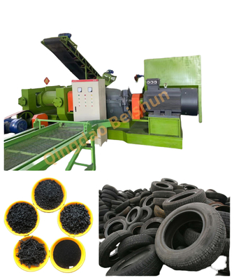 Automatyczna maszyna do recyklingu zużytych opon Maszyna do recyklingu gumy SGS