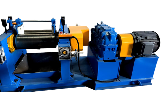 10 Inch Rubber Open Mill z elektrycznym regulacją wysokości dla produkcji na małą skalę