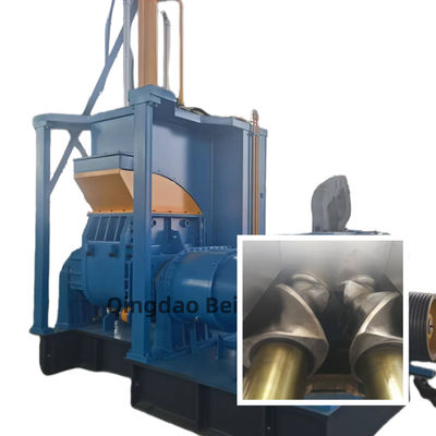 Dobra cena 55L Mieszalnik gumy z napędem hydraulicznym i sterowaniem PLC do wydajnego przetwarzania gumy w Internecie