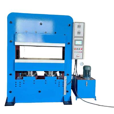 Dobra cena 1000×1000 mm Struktura ramy stołu roboczego Płaska maszyna do pras wulkanizacyjnych z 400-tonowym systemem hydraulicznym w Internecie