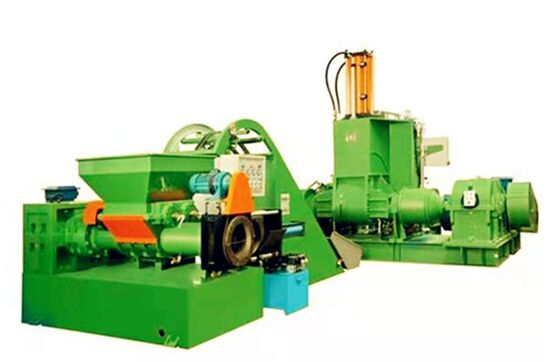 Dobra cena Linia produkcyjna EPDM Granule Gumy o średnicy śruby 120 mm, sterowanie PLC i ogrzewanie elektryczne do wysokiej jakości wytłaczania profili gumy w Internecie