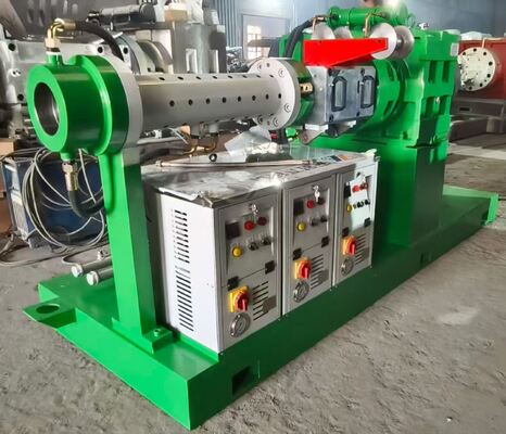 Dobra cena Wytłaczarka gumowa z tłokiem na zimno o średnicy 120 mm i wydajnością produkcyjną 60-150 kg/godz. w Internecie