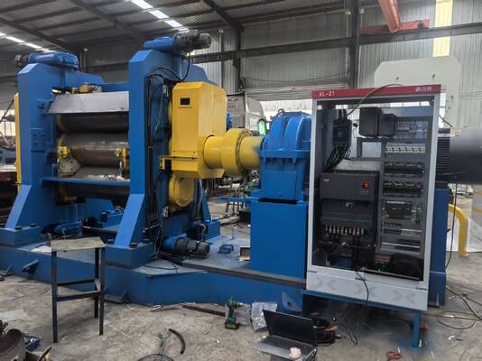 Dobra cena Automatic PLC High-quality 3-roll Rubber Calenders Are Used In Motorcycle Tyre Tread Production Lines. w Internecie