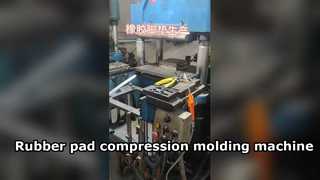 Hydraulic Rubber Pad Compression Molding Machine